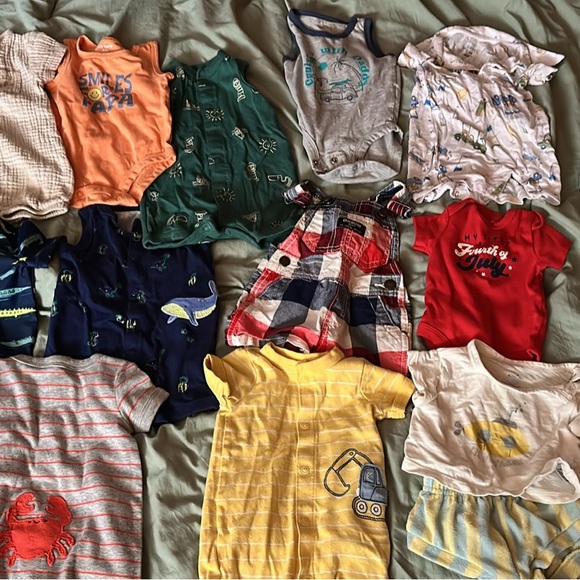 Baby boy Colorful Shirt Set - Picture 1 of 2